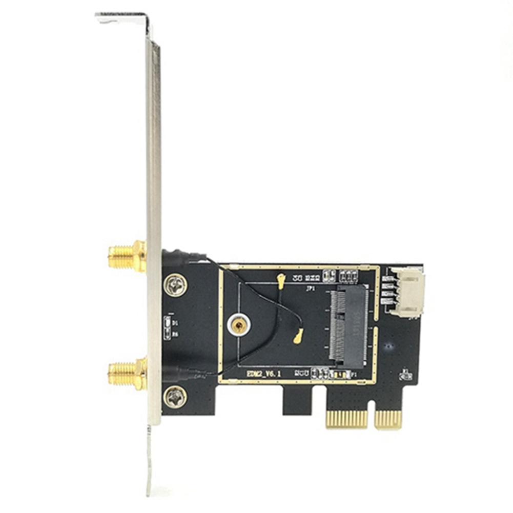 

NGFF M.2 to PCIE Network Card Adapter Card PCIE Adapter Card Supports NGFF M.2 Wireless Network Card China Mainland