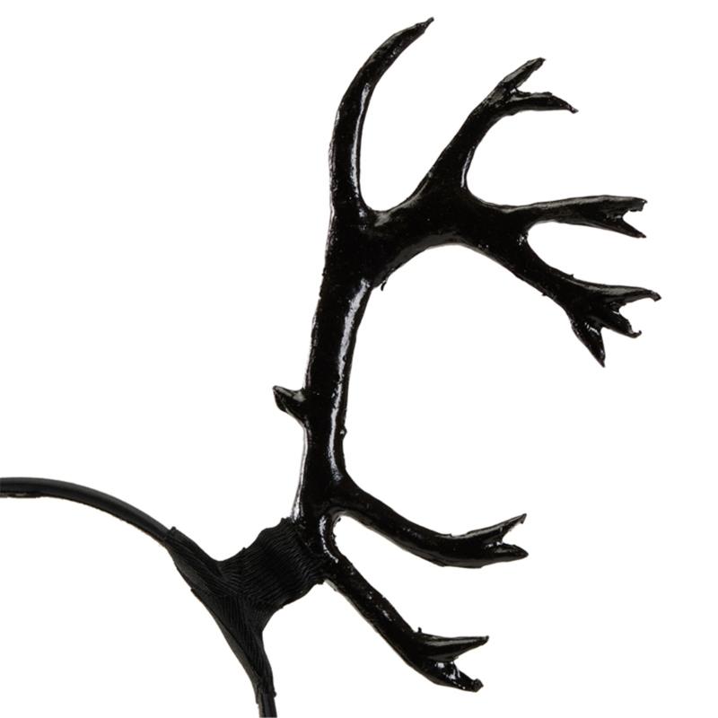 Gothic Antler Horn Cosplay Party Cartoon COSPLAY Halloween Cartoon Role Play Costume Proms Party Live Show Headwear