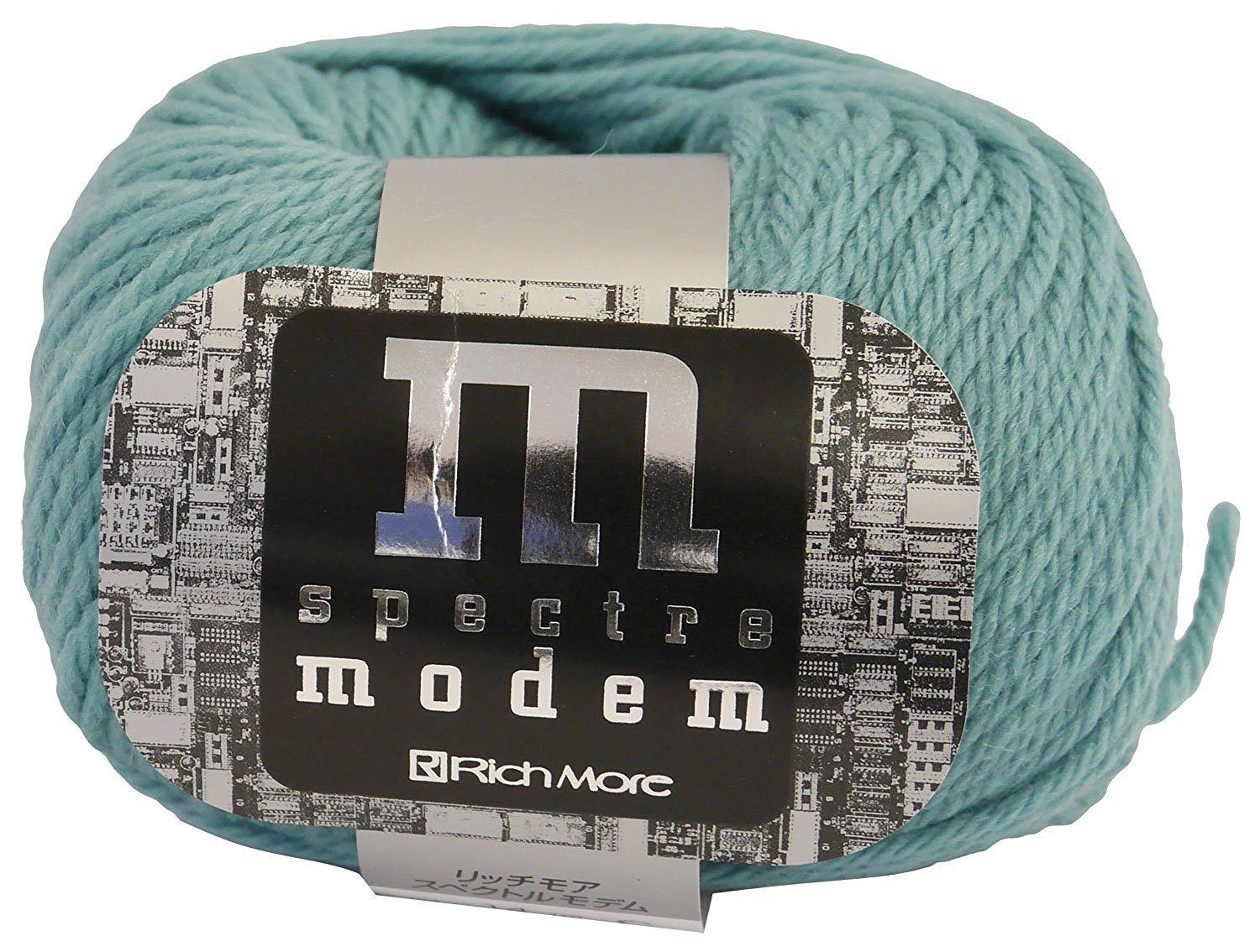 

Hamanaka Richmore Spectrum Modem Wool Thick Green 40g 80m 10 Ball Set 2098 Col.14 Approx.