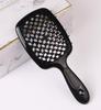 Square Vent Hairbrush with Hollow Design for Scalp Massage and Detangling Suitable for Volumizing and Smoothing Hair Styling
