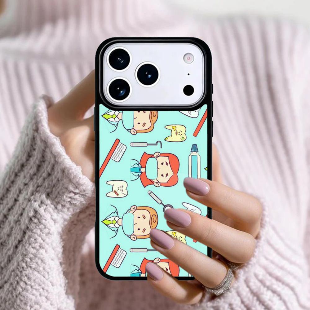 Dental Definitions Tooth Phone Case For Apple iPhone 17 Air 16E 15 14 Plus 13 12 11 Pro Max Mini Funda Cover