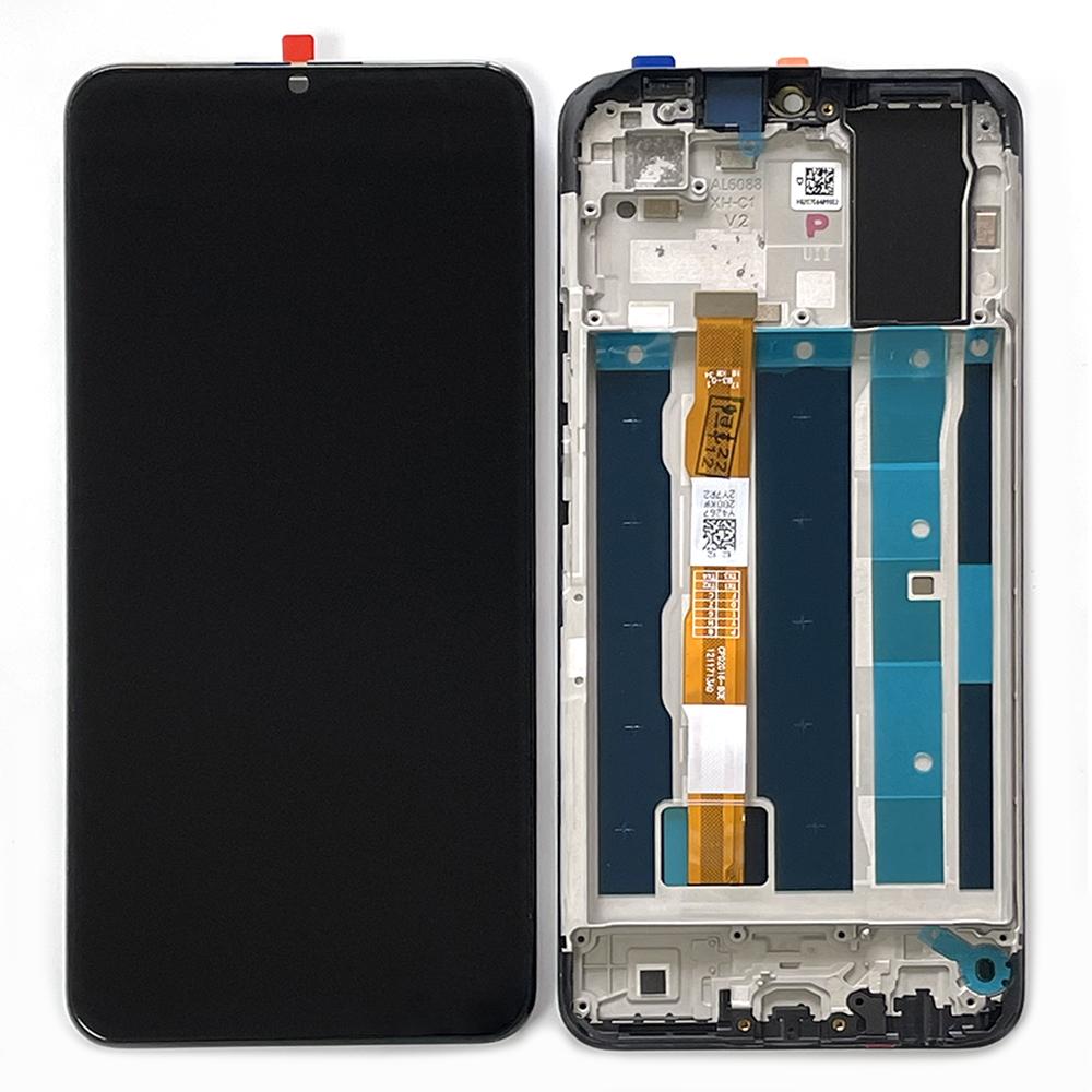 

For vivo Y15s (Vivo Y15c)/Y15a Grade B LCD Screen and Digitizer Assembly Part+Frame (Without Logo) A