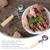 1Pcs Ice Cream Scoop Fruit Baller Ergonomic Design Easy Clean Home Use Ice Cream Scoop Fruit Baller Muffin Spoon
