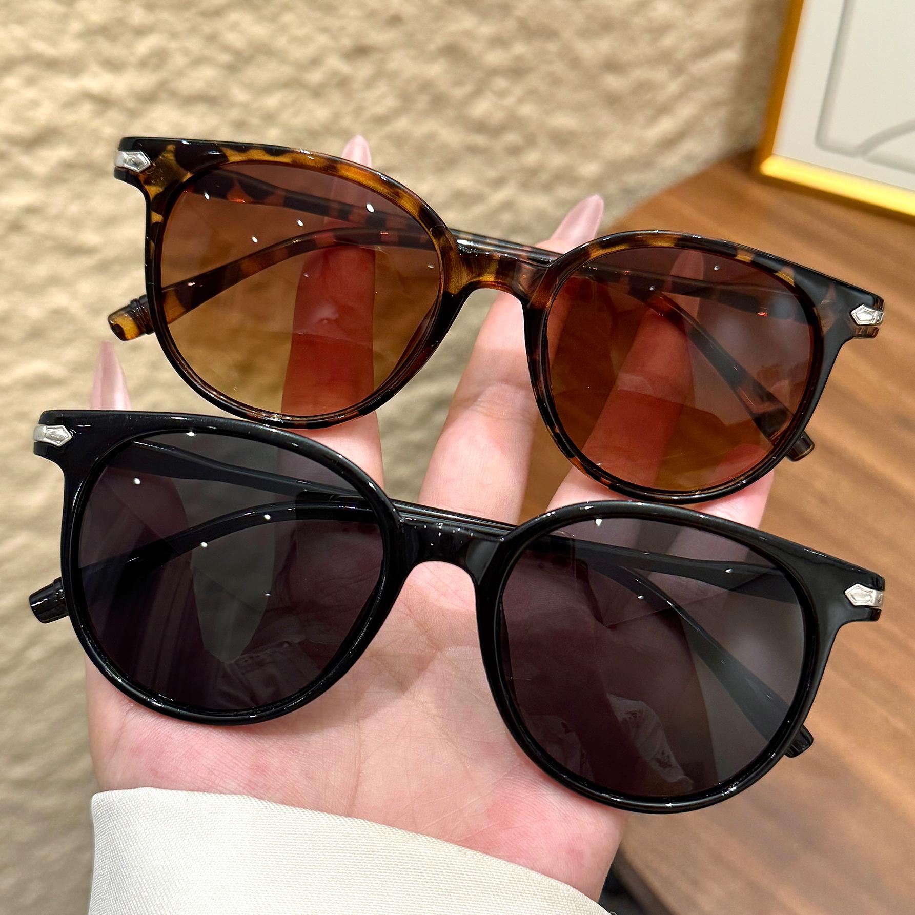 2Pcs Women s Cute Slim Cat-Eye Glasses Men s Retro Narrow Cat-Eye Sunglasses Fashion Glasses