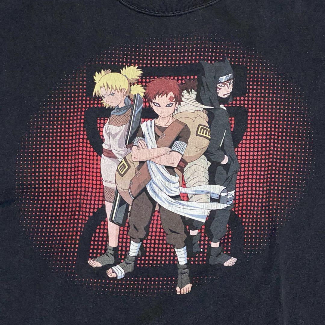 

[USED] 00s NARUTO Gaara Anime T-Shirt XL Naruto Manga Love