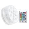 IP68 LED Pool Light RGB 16 Colors Underwater Lamp with Magnet Suction Cups 21?Key Remote Control