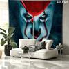 IT Wall Tapestry, Aesthetic Printed Fabric Blanket, Suitable for Bedroom, Living Room, and Home Decor.