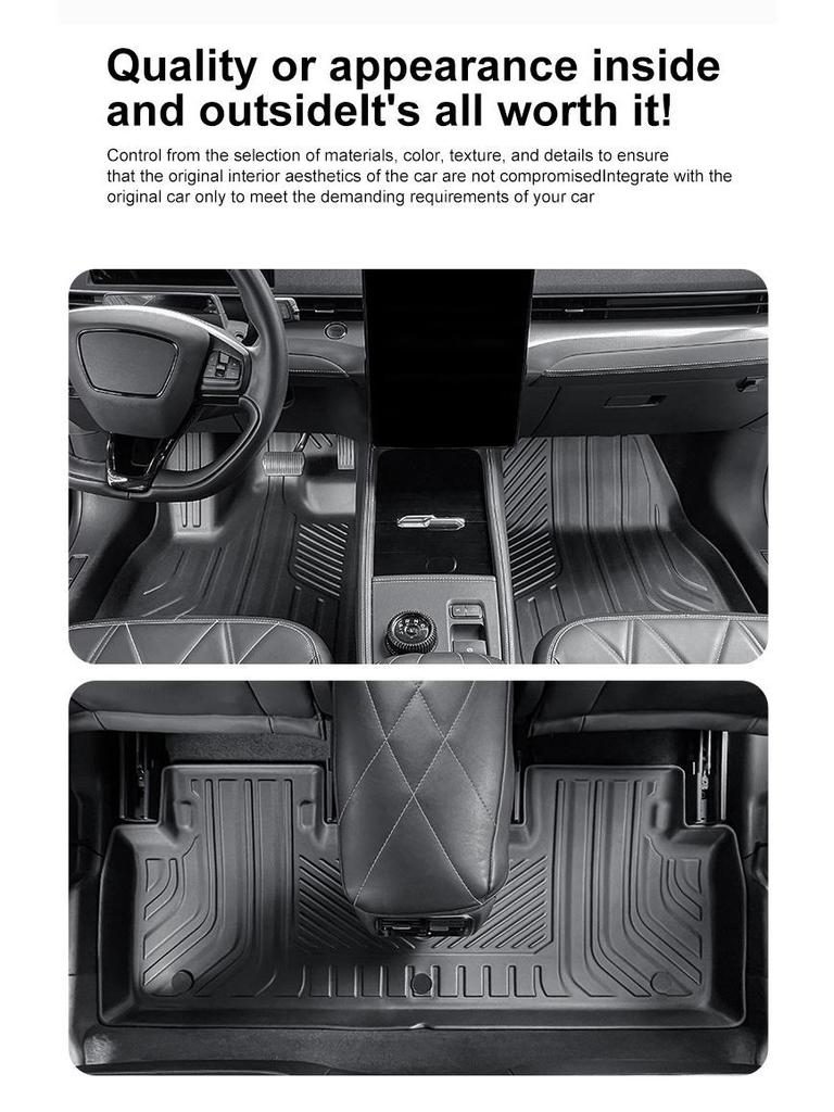 21 Ford Mustang Mach-E TPE Floor & Trunk Mats