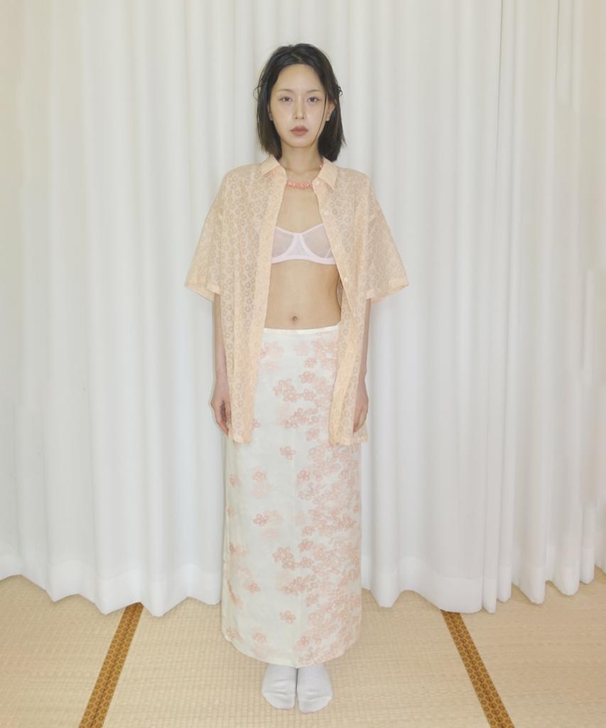 Nuanu Darya Shirt_Peach
