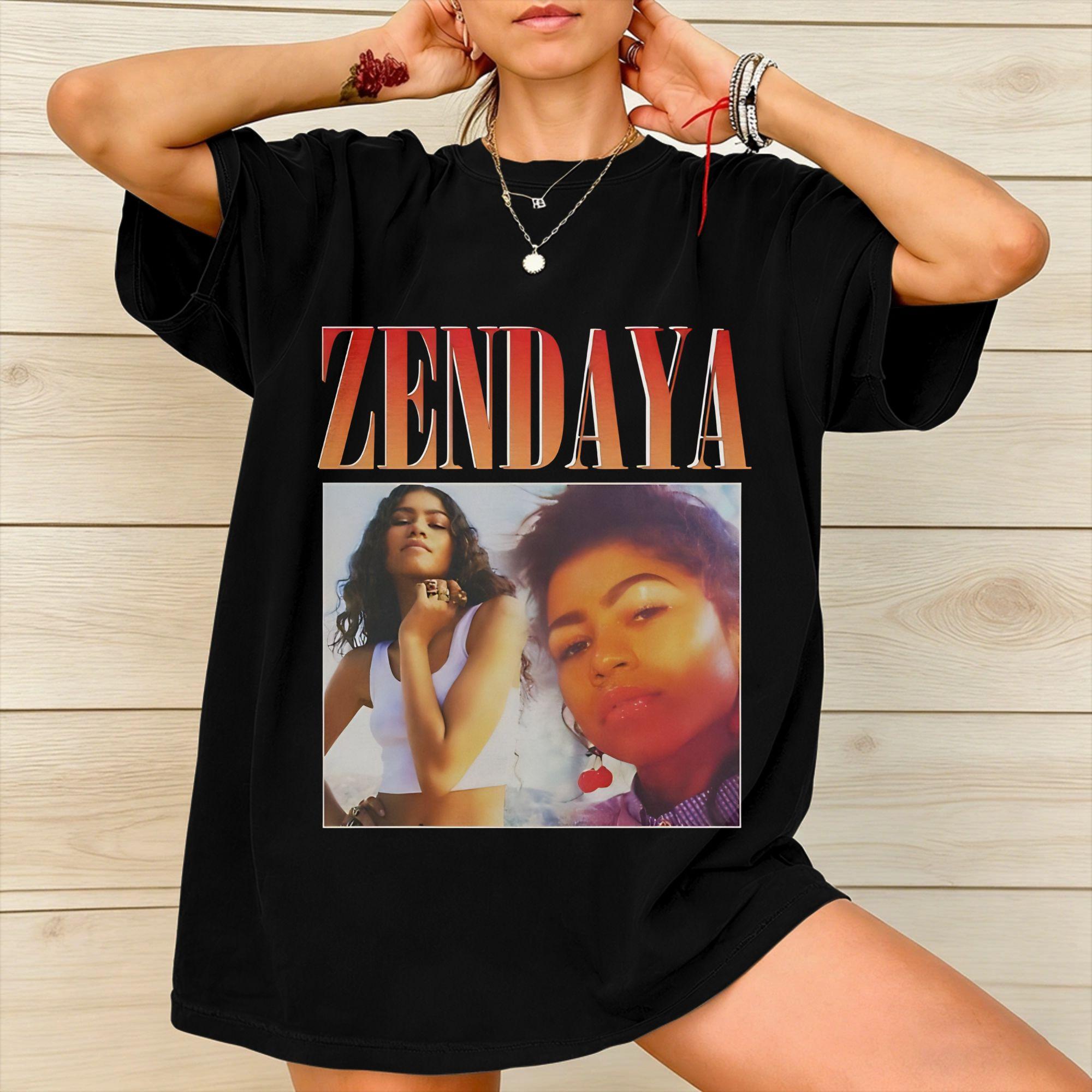 Ruby Rue Zendaya New Arrival T Shirts Unisex Women 100 Cotton Tee Shirt Clothing S