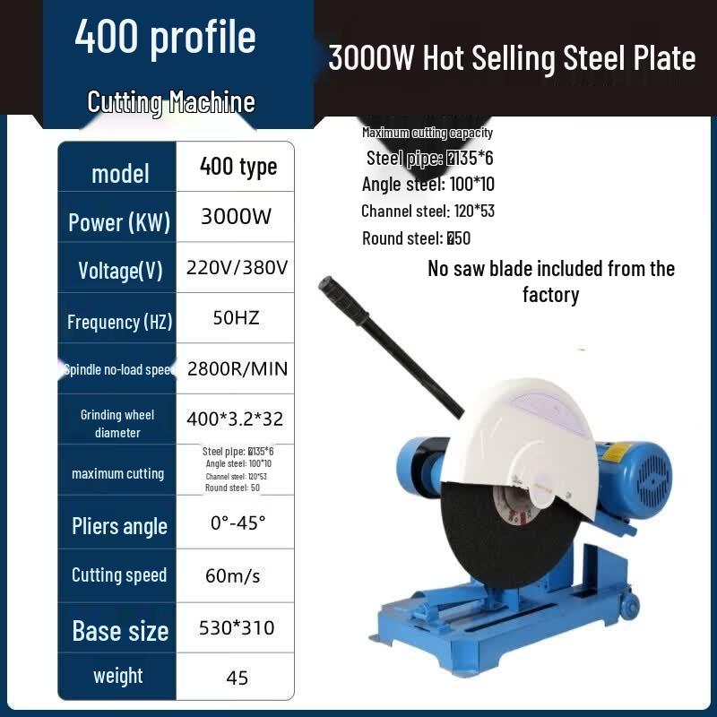 Taiyouyuan 400 Profile Cutting Machine CN plug (adapter included)