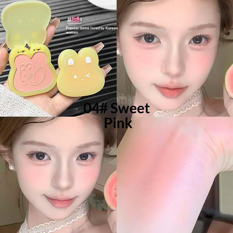 

Cappuvini Single Color Eyeshadow Palette Pearlescent Shimmer Sparkling Finish Smooth Texture No Clumping Stage Party Makeup