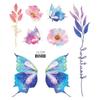 Moon Body Art Wings Fake Tattoo Temporary Tattoos Flowers Tattoo Stickers Butterfly Tattoo Stickers