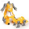 Creative Transformation Robot Mecha Dinosaur Tyrannosaurus Rex Changeable Action Figure Children's Toys