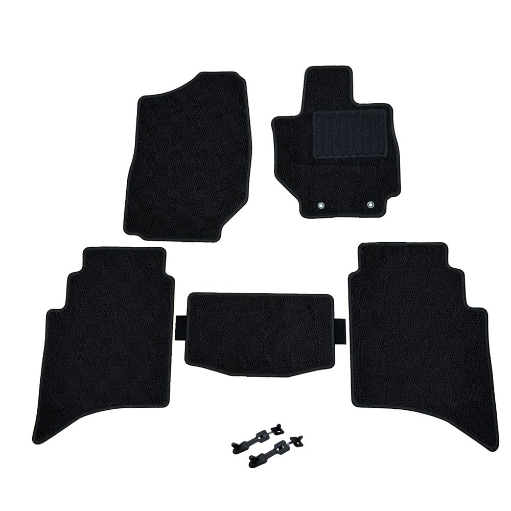 

YOURS Jimny Nomad Floor Set Gray x Pad Type and Rear Prevent Cover Custom Dress JIMNY NOMADE S 5-Door Mats, 5-Piece [Automatic Transmission] [Color