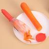 Stainless Steel Peeler with Built in Storage, Vegetable Fruit Cutter, Portable Potato Peeler with Collector, Kitchen Tool