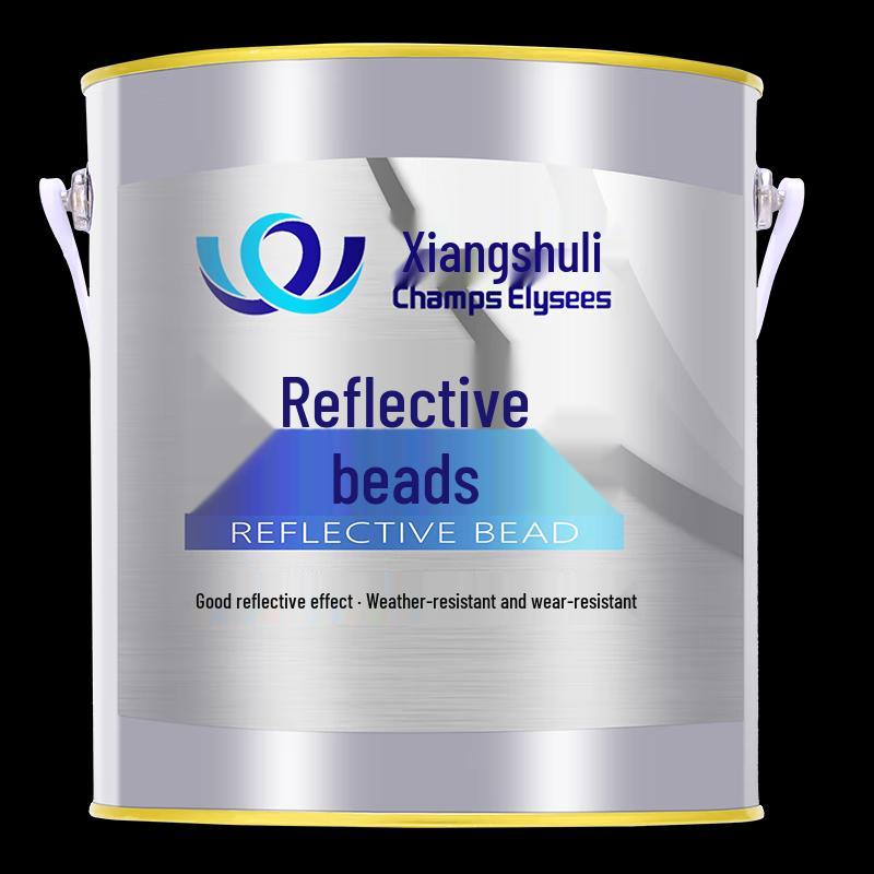 Reflective Road Marking Paint & Beads 4kg