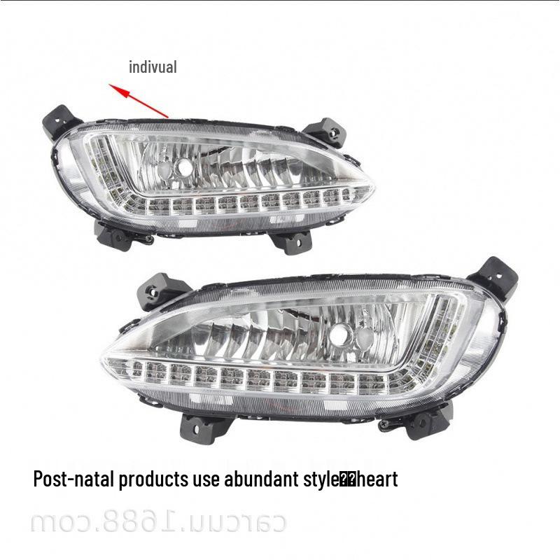 Compatible Daytime Running & Fog Lights for New Santa Fe 203 IX45