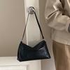 New Retro Cowhide Single Shoulder Underarm Women's Bag, Leather Casual Crossbody Bag, Large Capacity Commuter Women's Bag