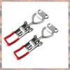 2025 Trend 4PCS Stainless Steel Locks Adjustable Buckles Horizontal Clamp Quick Door Bolt Clamp