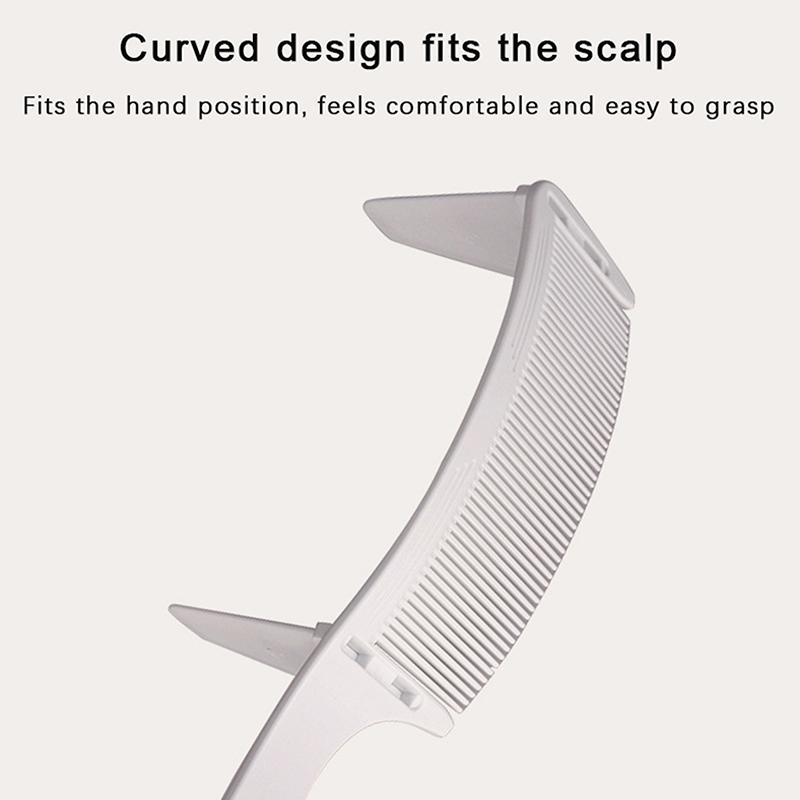 Man Curved Positioning Comb Adjustable S Arc Design Professional Barber Hair Cutting Hair Clipper Comb Hairdresser Styling Tools