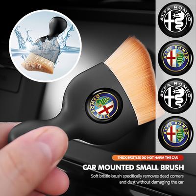 Car Air Outlet Dashboard Cleaning Brush Detailing Tool Brush For GT Stelvio F1 Brera Volante Tonale Gloria Disco