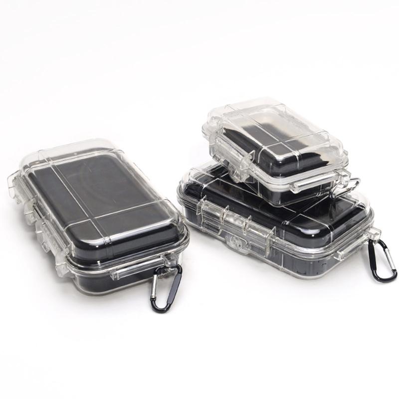 Portable Travel for Case Outdoor Sports Survival Storage for Case Waterproof Sealed Box Safety for Case Dustproof & Pres