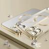 iPhone 14 Pro Case, Electro MagSafe, Gold + Screen Protector