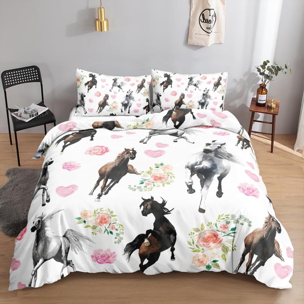 Universe Planet Rocket 3DCartoon   Microfibre Bedding Sets Children's Bed Linen with Zip Room Decor  Duvet Cover  Adult Duvet