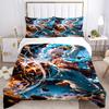 One Piece Bedding 3 Piece Set HD Print Duvet Cover Pillowcases for Teens Adult Bedroom Decoration Christmas Gift C37