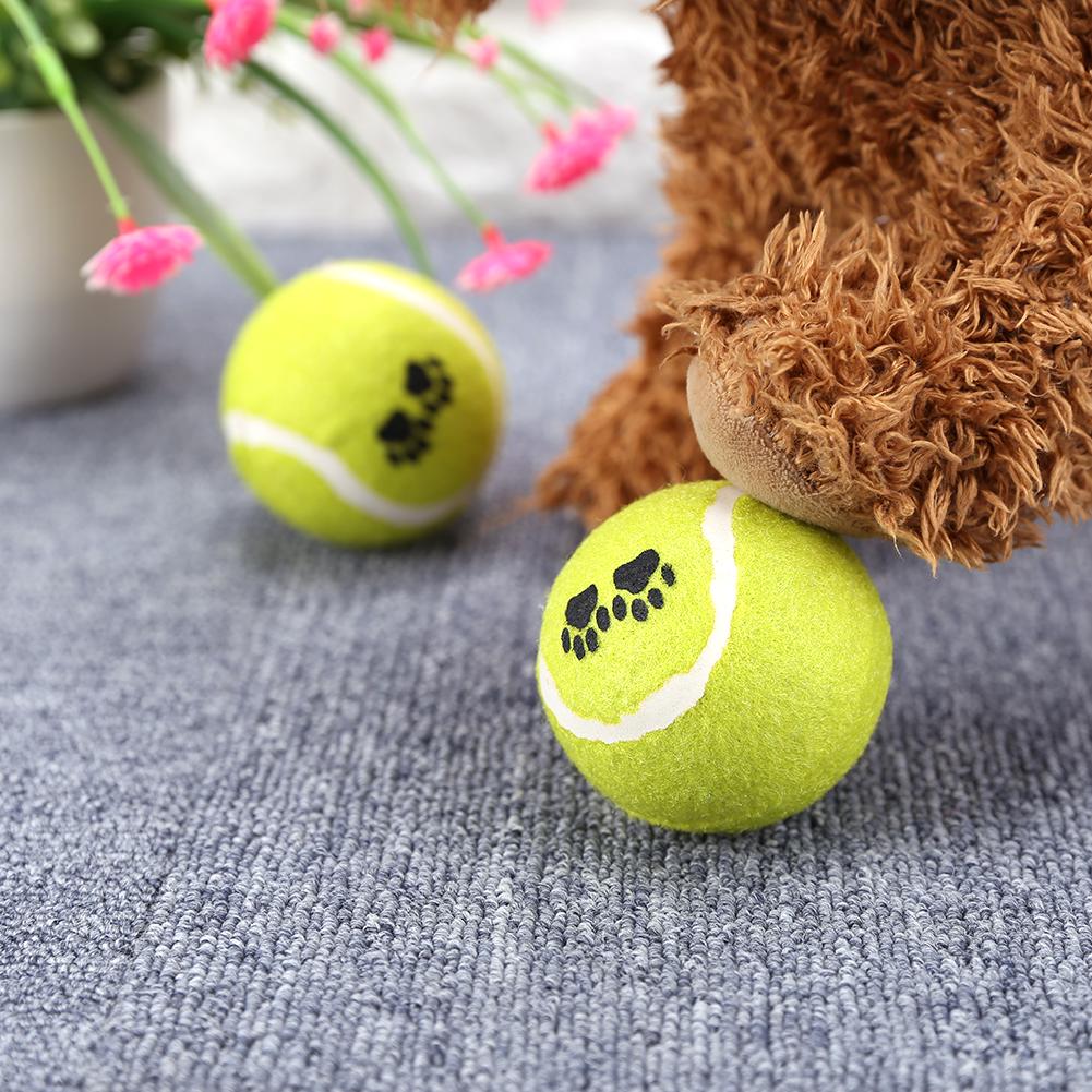 Buy 3pcs Colorful Pet Cat Rubber Balls Toys Play Rainbow Balls Pet Fun