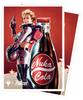 Ultra PRO Fallout 105ct Deck Protector Sleeves Nuka Cola Pinup Exclusive Protective Collectible Trading Card Game Artwork Sleeves Pack for The
