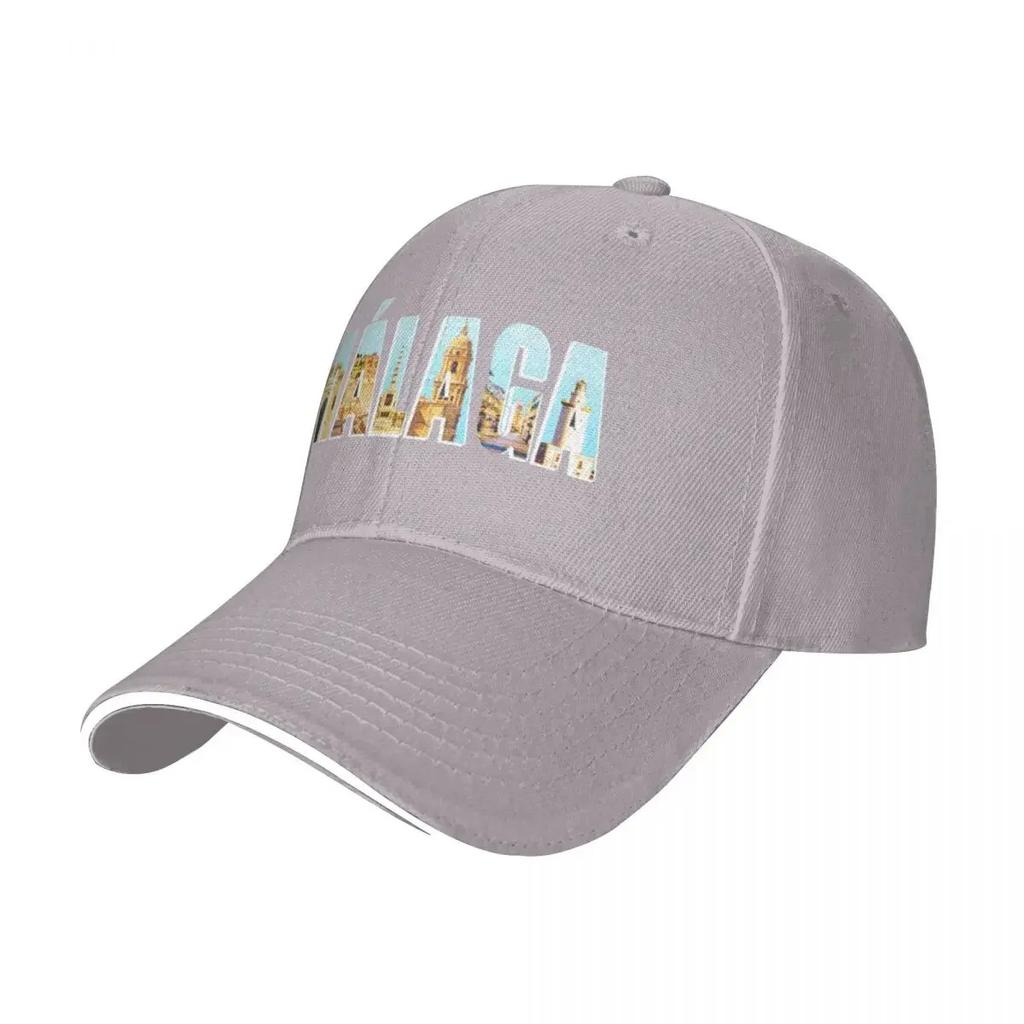 Malaga Spain 3 Camping Baseball Caps Women Personalized Female Beach Golf Hat Hip Hop Trucker Cap