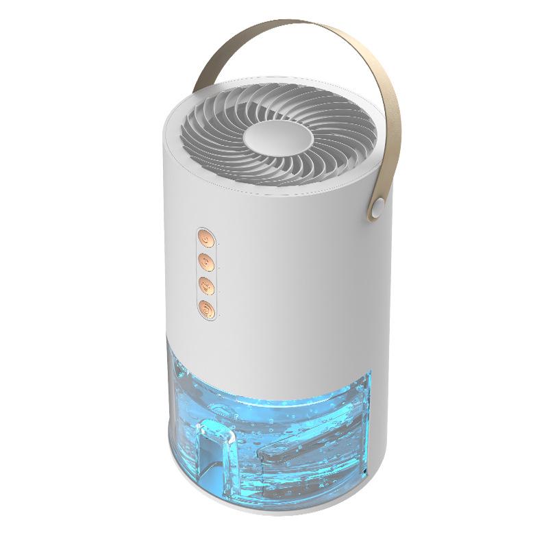 Dezumidificator Silențios Huinan și Purificator de Aer cu Ioni Negativi pentru Casă Dormitor