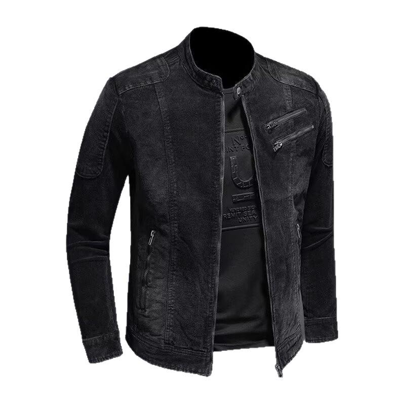 Versatile Trendy Spring Youth Stand Collar Motorcycle Jacket