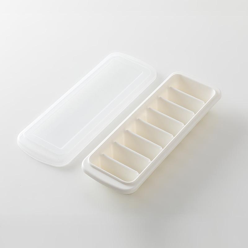 

Ice Cube Tray with Lid for Baby Food and Ice Balls - Multi-Compartment Freezer Box