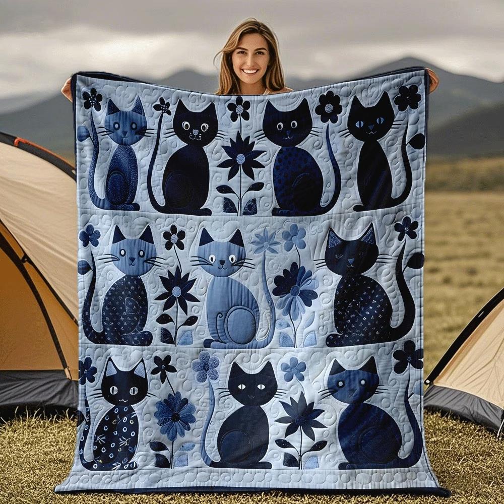 

Fantasy Boho Cute Cat Blanket Comfortable Soft Flannel King Queen Style Sofa Lunch Blanket Living Room Bedroom Decoration Gift 75x100cm