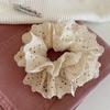 Sparkling Rhinestone Hair Rope Large Intestine Elastic Scrunchies Headband For Ponytail Female Hair Ring Hair Accessories K0