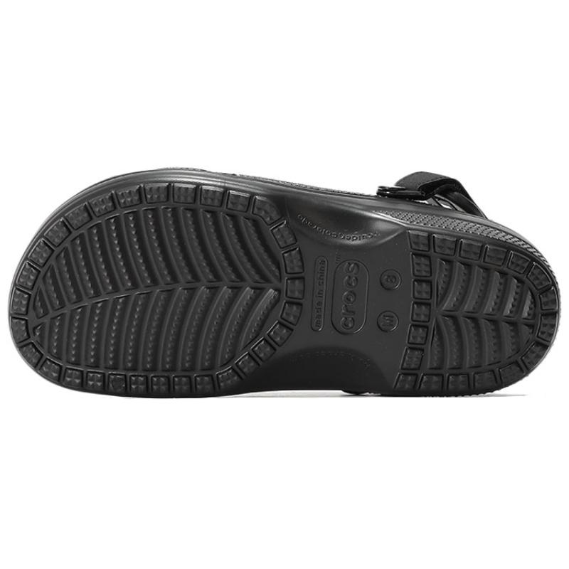 Crocs Classic Clog EVA Round Toe Cozy Breathable Beach Sandals Black