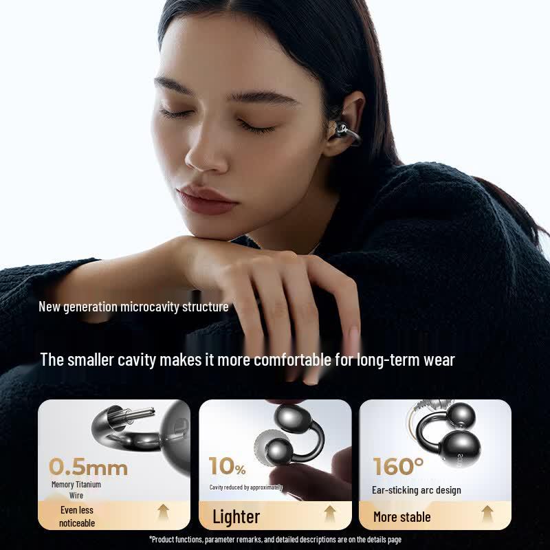 Sanag S7S Ultra Open-Ear Clip Bluetooth Headphones