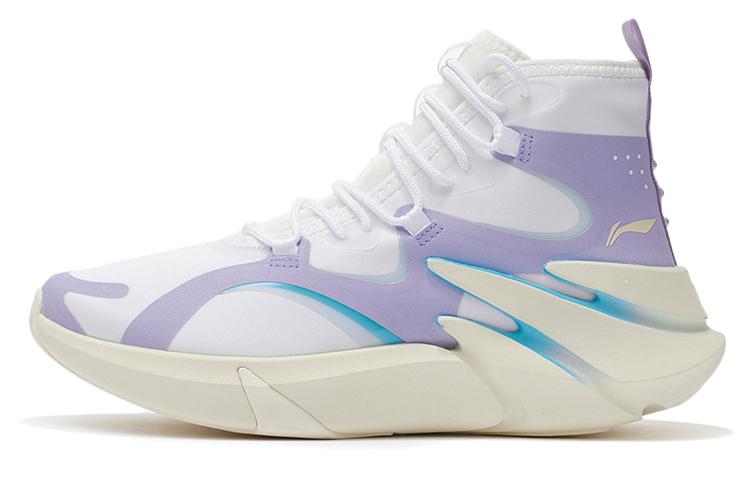 Li Ning Stunning Slip Resistant Abrasion Resistant Slip Resistant Abrasion Resistant High top Training Shoes Women s AFWR004-4 35.5