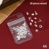 12 Grids 3D Luxury Nail Art Decorations Alloy Shiny  Gems Diamond Christmas Nail Charm Diy Nail Accessories