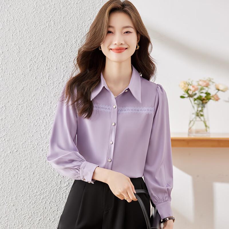 Tluoman Elegant Long Sleeve Women s Blouse US 7