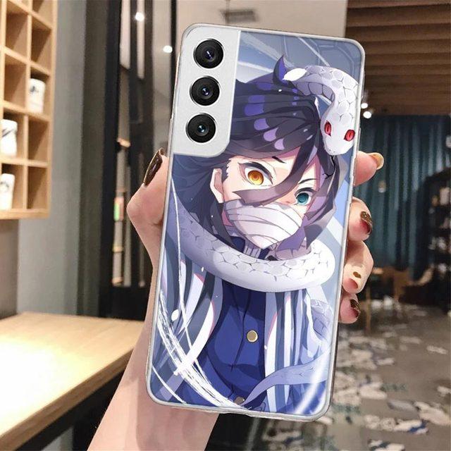 

М який чохол для телефону Demon Slayer Obanai Iguro для Samsung Galaxy S23 S22 Ultra S21 Plus S20 Fe S10 Lite S9 S8 +S10e S7 Edge Pattern Samsung S20