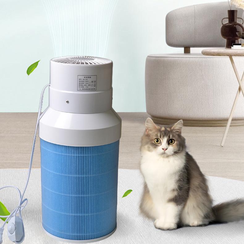 DIY Air Purifier for Smoke & Formaldehyde Removal - Adjustable Speed Deodorizing Machine