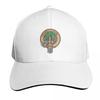 Clan Anderson Crest Over Tartan Baseball Cap Vintage Retro Embroidered Lightweight Packable Gift For Him Her