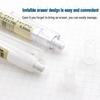 MUJI Klassischer transparenter mechanischer Bleistift 0,5 MM - Unzerbrechlicher runder Schaft
