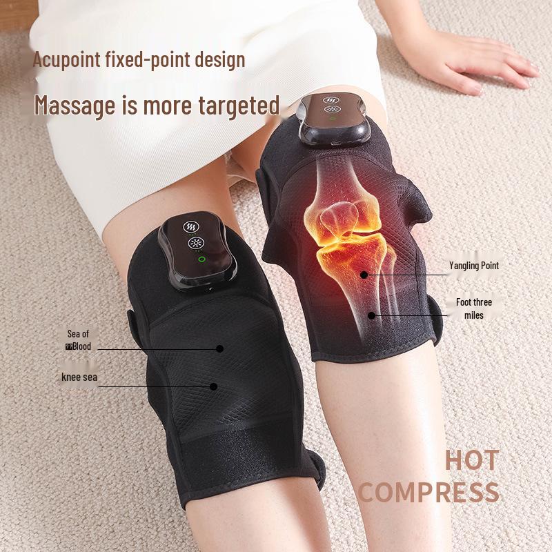 Smart Heated Knee Pads: Joint Massage & Therapy for Elderly