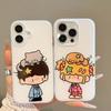 Couple Polka Dots for Boys and Girls Apple 11 Phone Case 11/11/11 Promax Jelly 11 Silicone 11 Soft