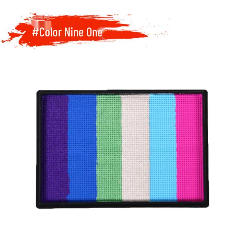 MengHui 12-Color Kids' Face Paint Set - Water-Soluble Body & Stage Makeup